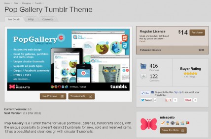 ThemeForestのテーマ ThemeForestのテーマ