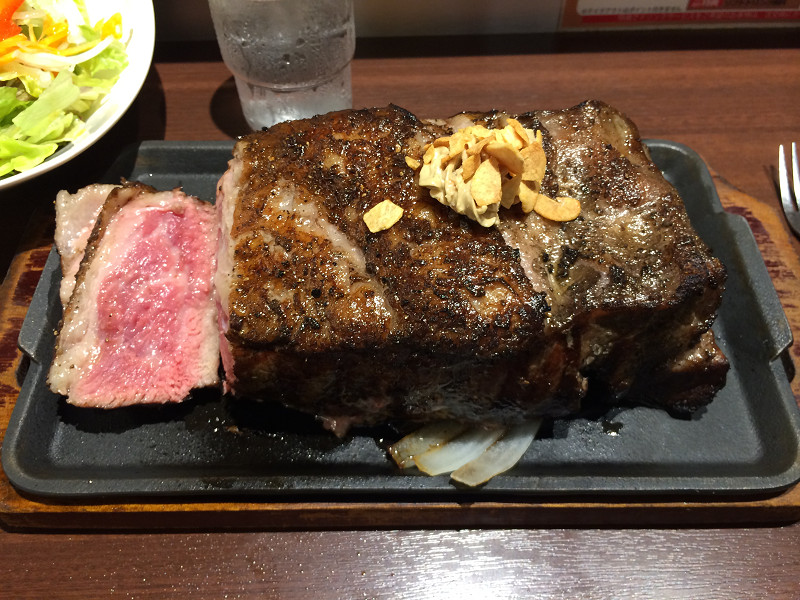 44オンスのステーキ