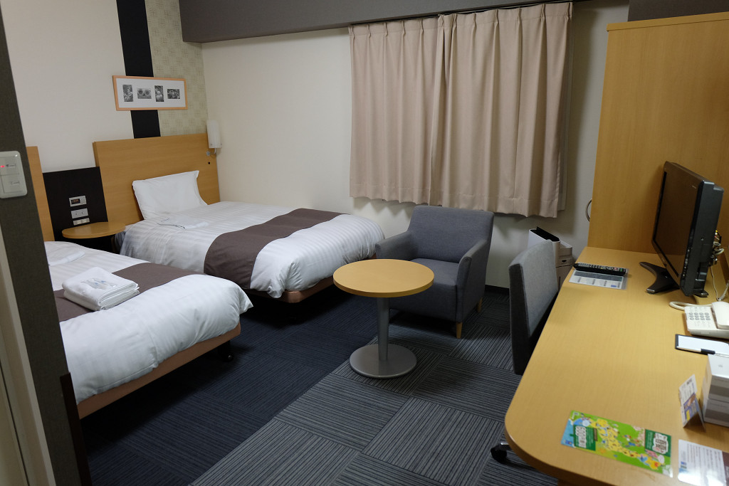 22平米（コンフォートホテル郡山 ツインスタンダード）
