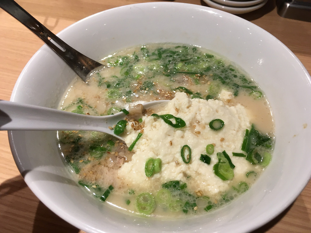 白丸とんこつ百年豆腐(一風堂)