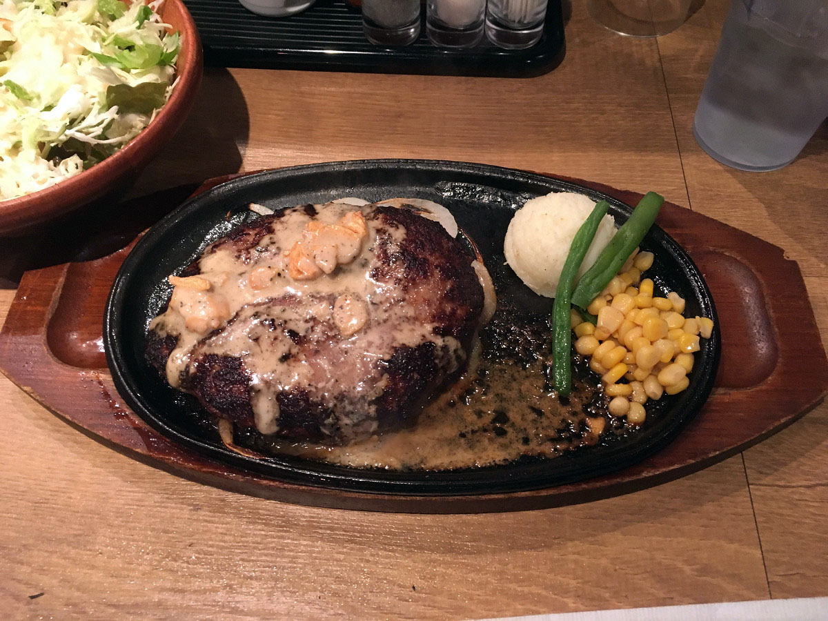 モンスターグリル「ハンバーグステーキ」(2017年1月)