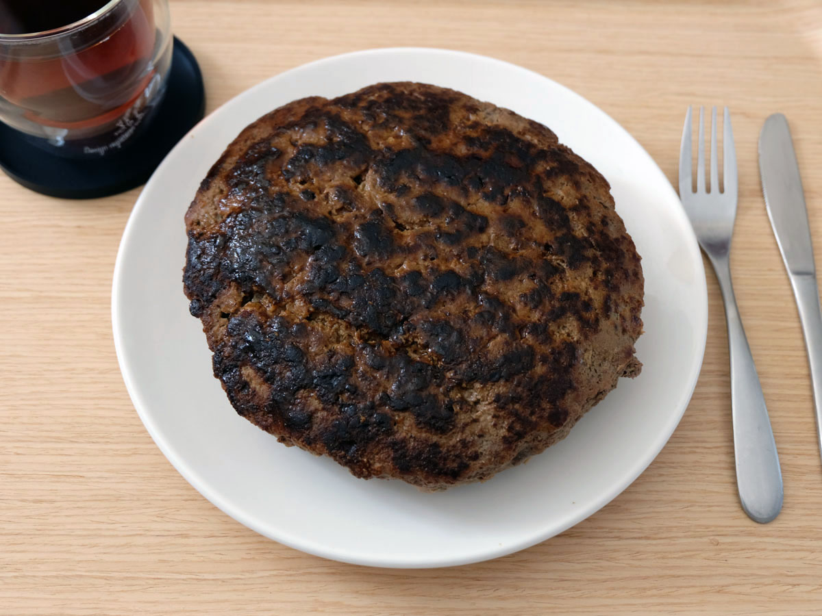 手作りハンバーグ 44オンス(2017年7月)