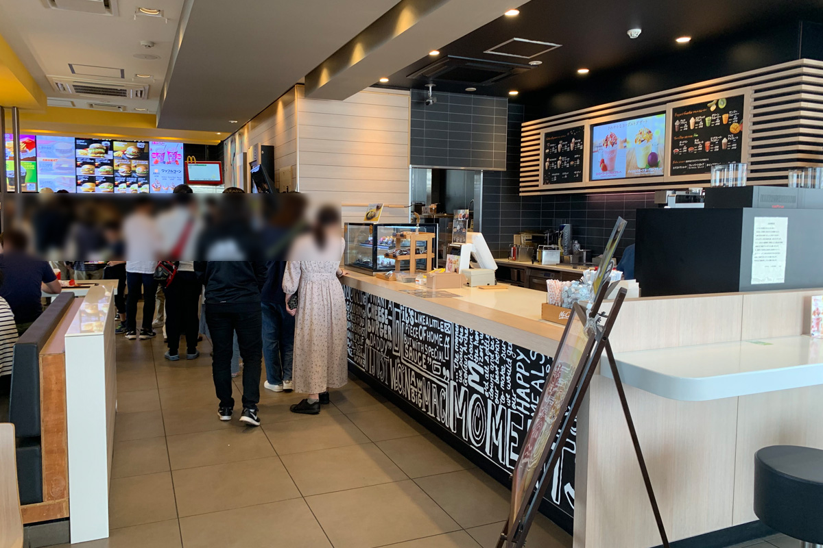 2つの注文カウンター