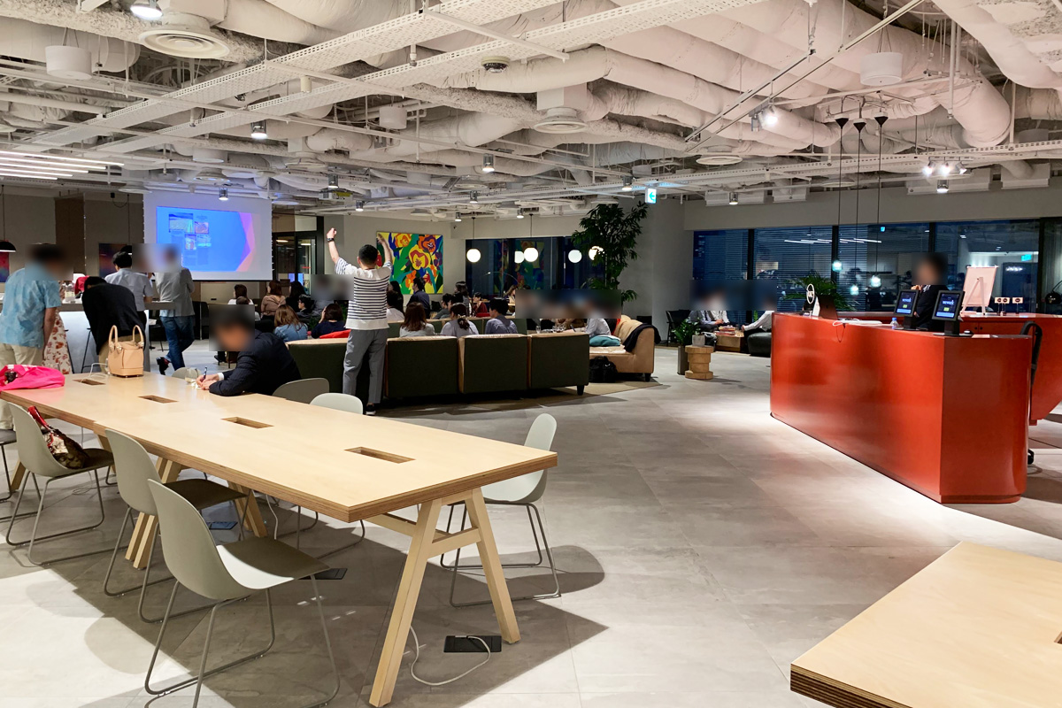 WeWork ギンザシックスで行われたイベントの様子