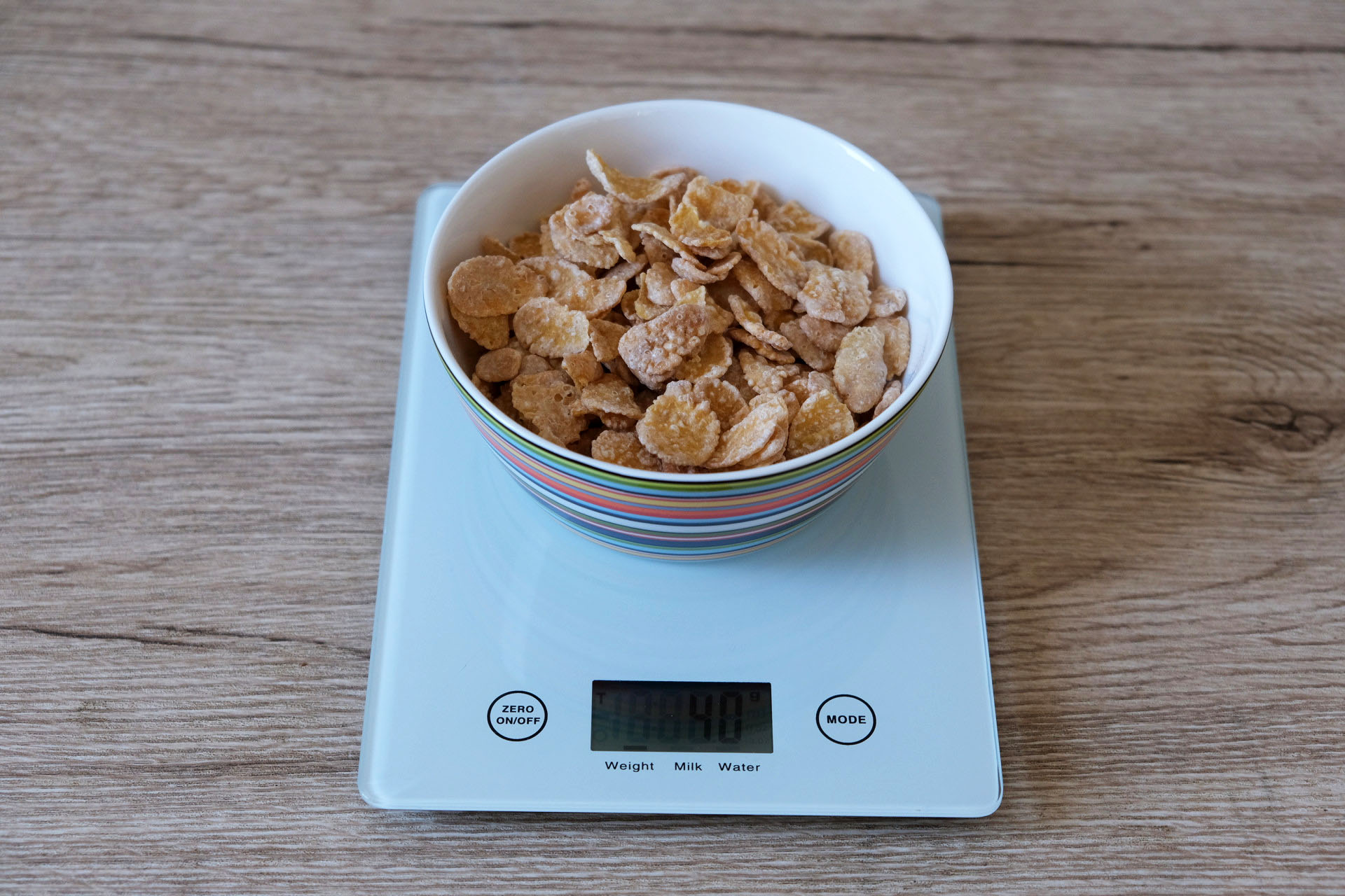 1食分のシスコーン40グラム