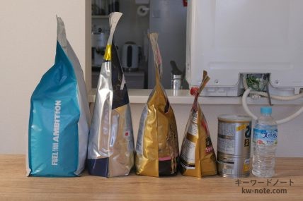 横幅（人気プロテインのパッケージ）