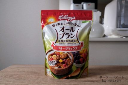オールブラン フルーツミックス(正面)