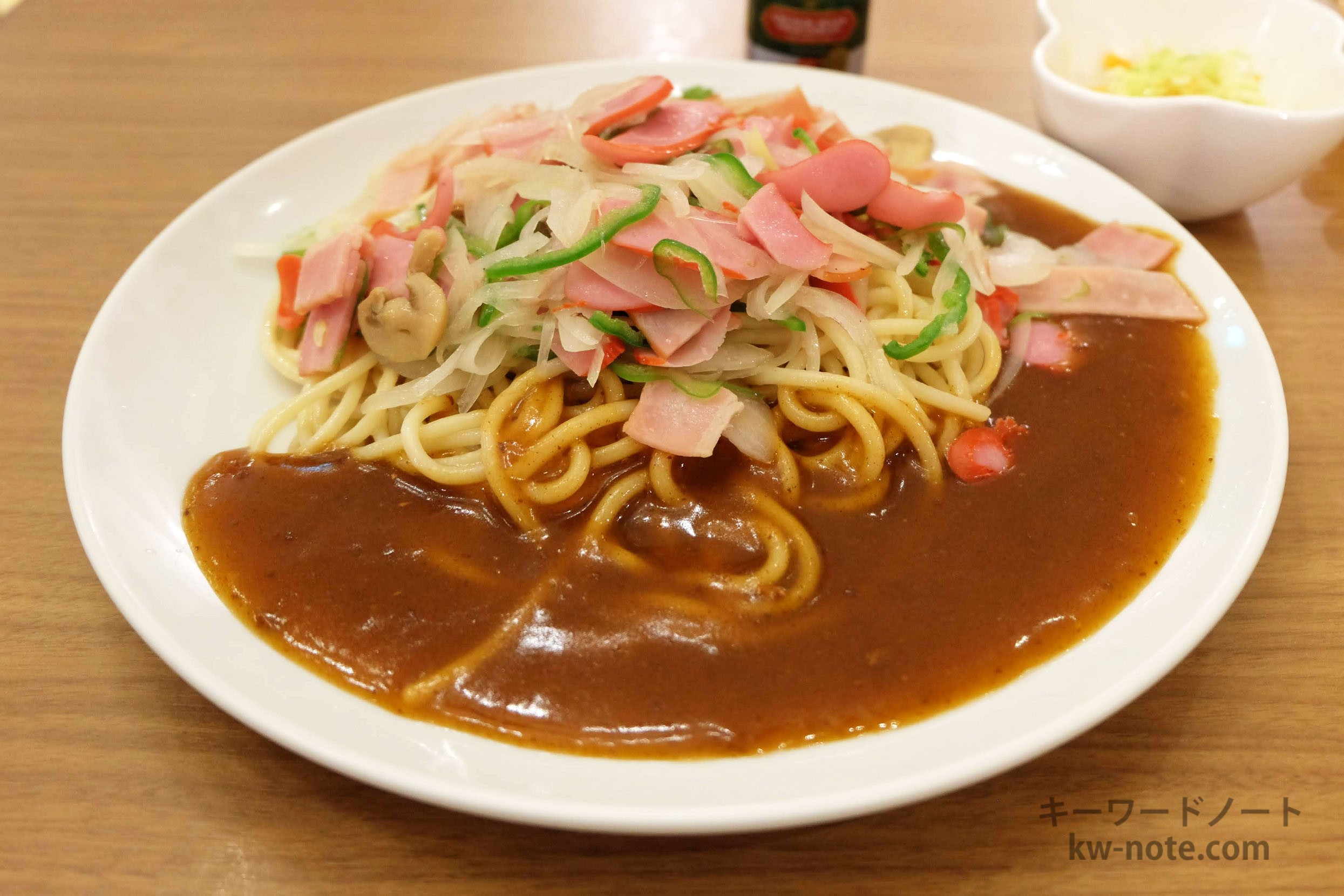 ミラカンの具材とあんかけ