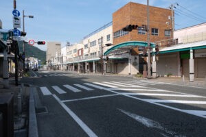 若狭街道（鳥取県庁側）