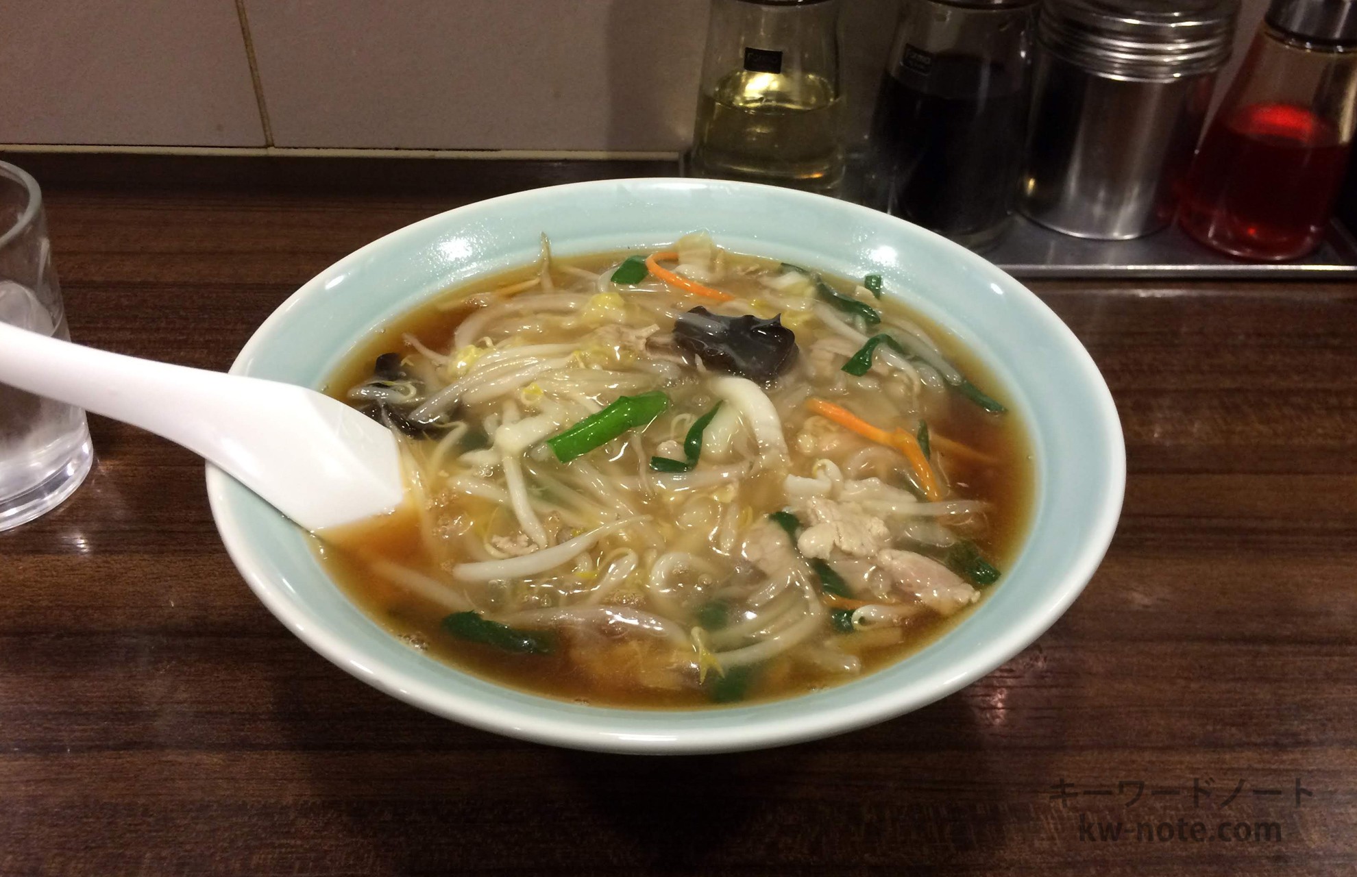 「龍味」横浜駅近くエキニア地下にあるサンマーメンが人気の町中華