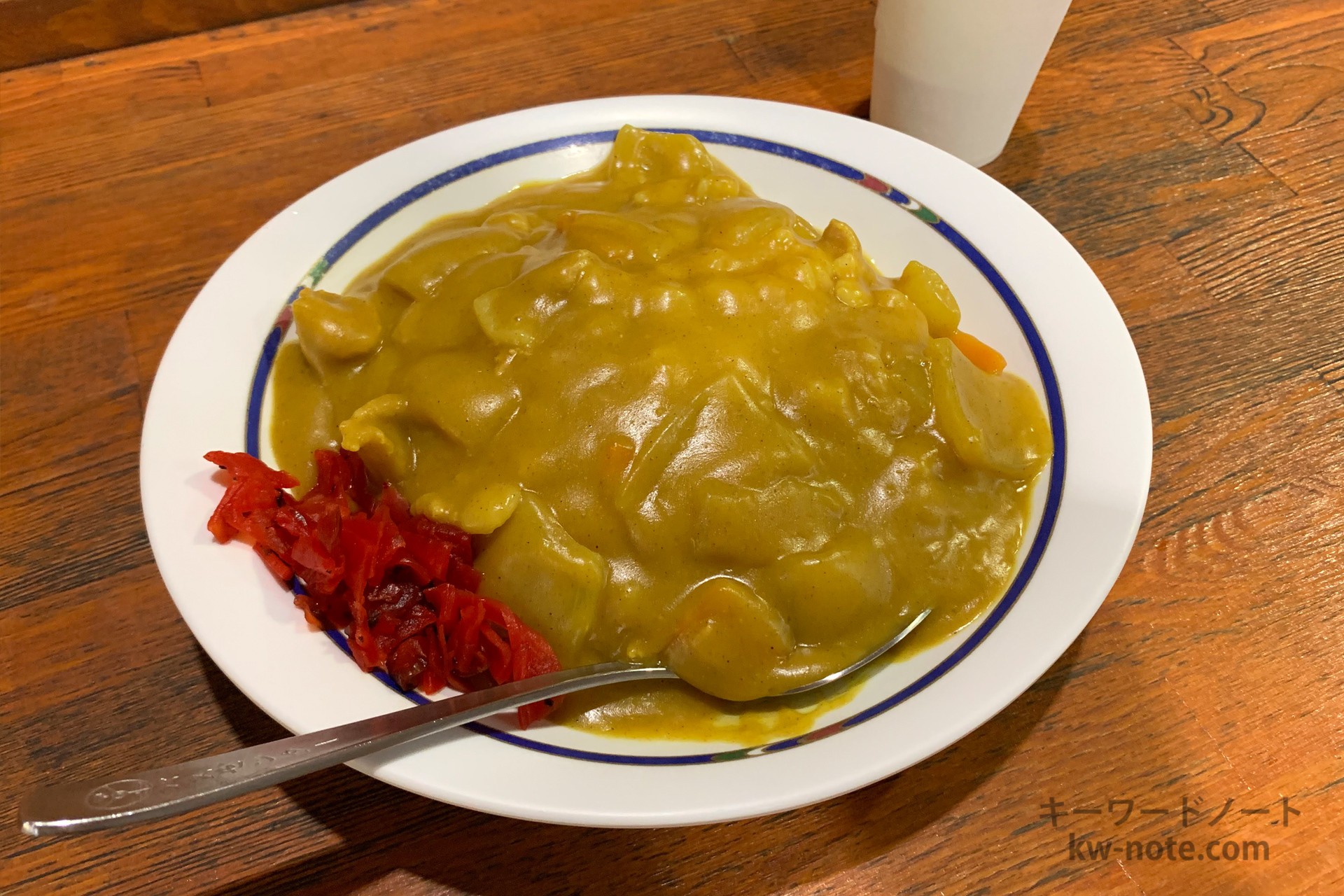 「万代そば」新潟の「バスセンターのカレー」で知られる名物店