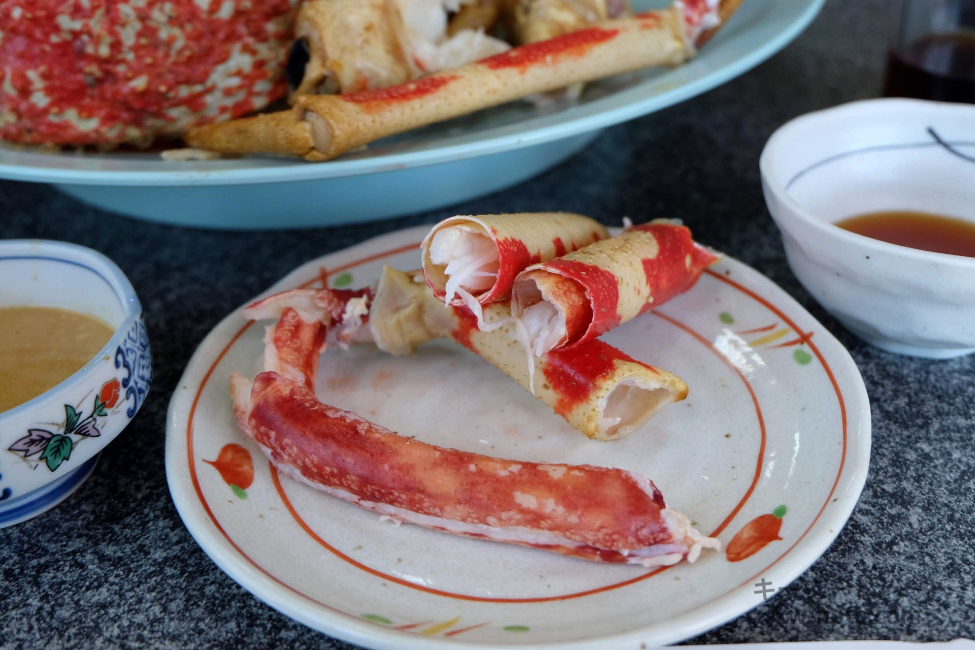 高足ガニの脚の身