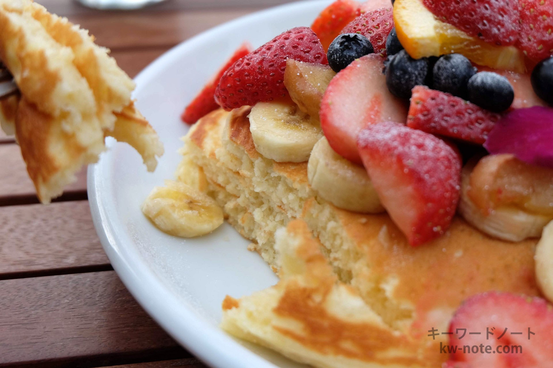 パンケーキの生地