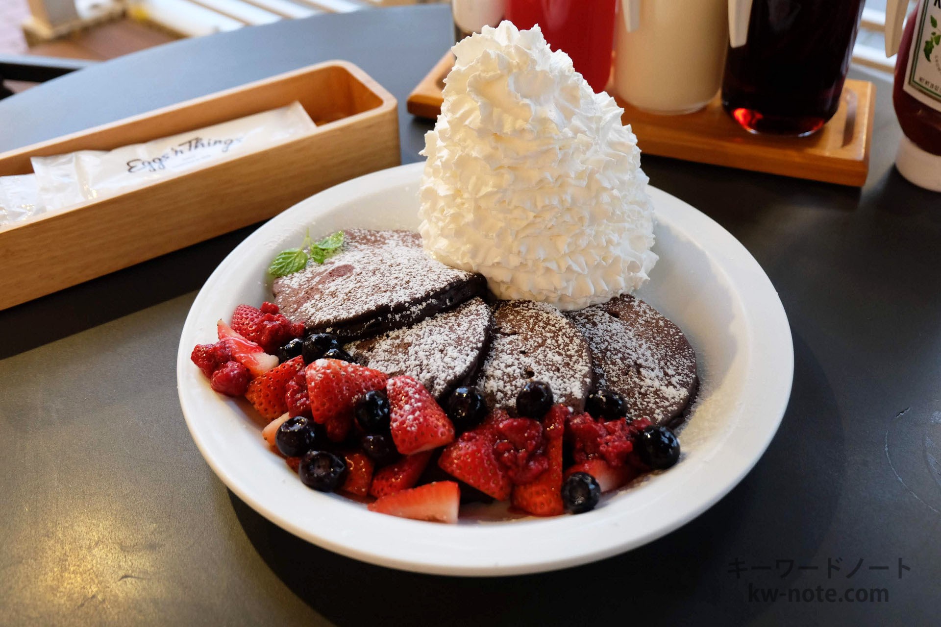 ココレカミックスベリーパンケーキ