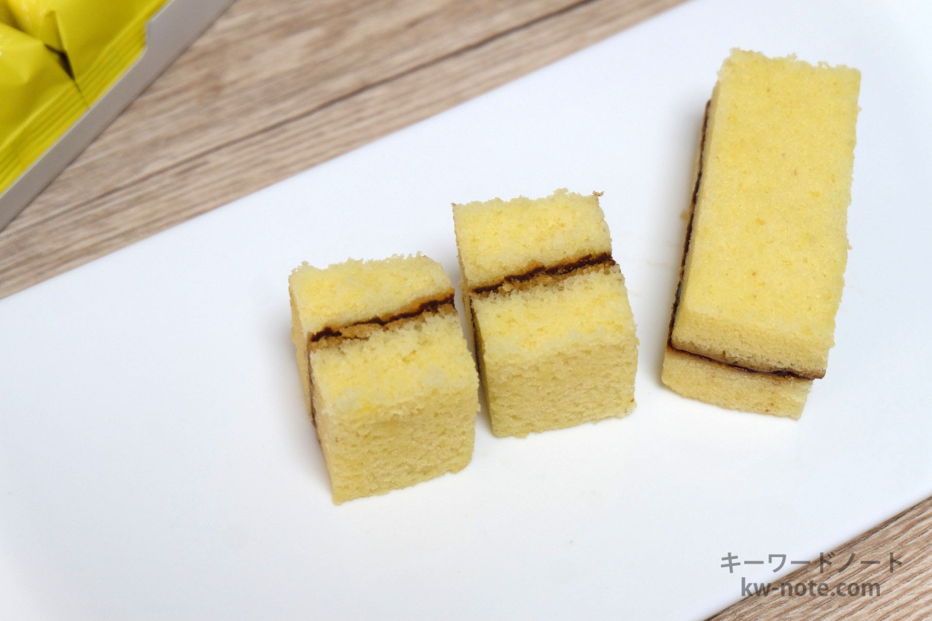 バターケーキの生地・中身