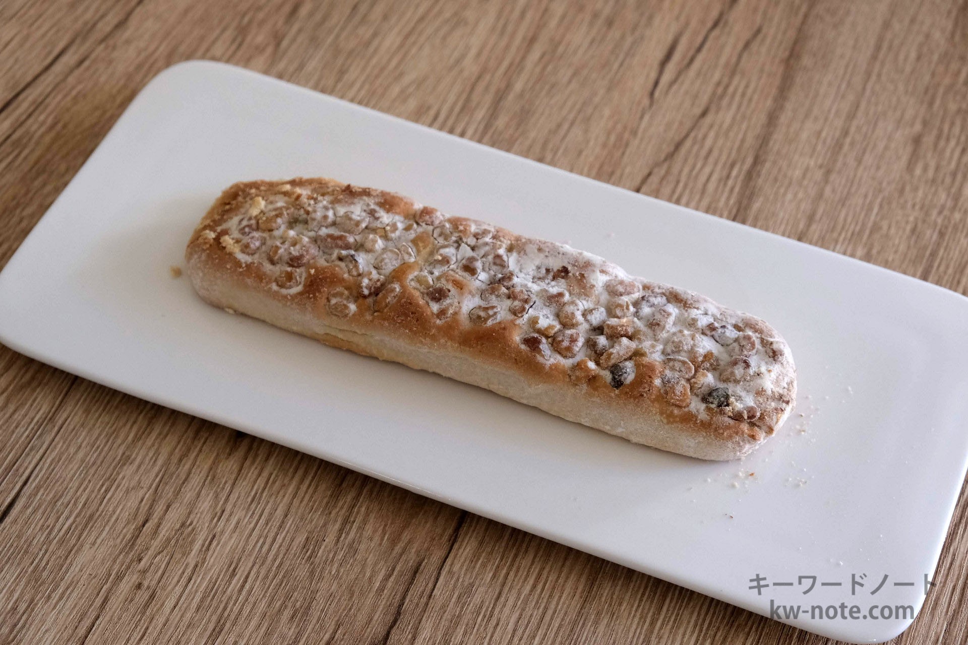 横から見たくるみそば