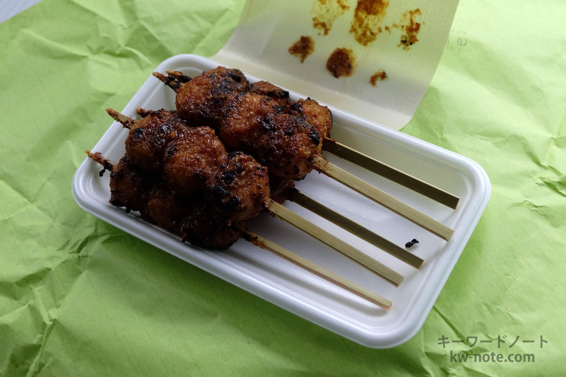 「五平餅おぎの」外はカリッと中はもちっと焼かれた五平餅の専門店