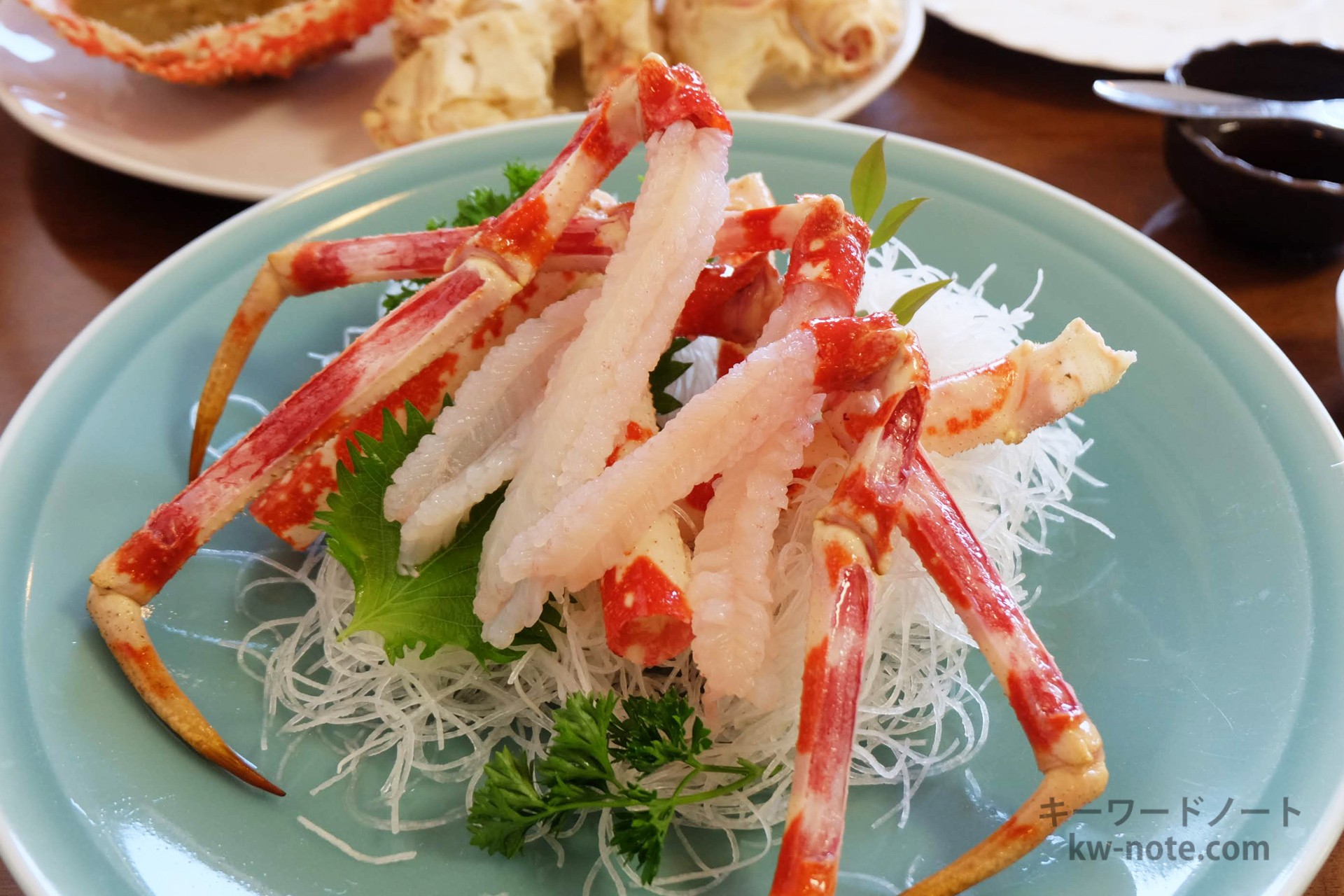 「さかなや魚清」西伊豆の戸田、珍しい高足ガニの刺身が食べられるお店