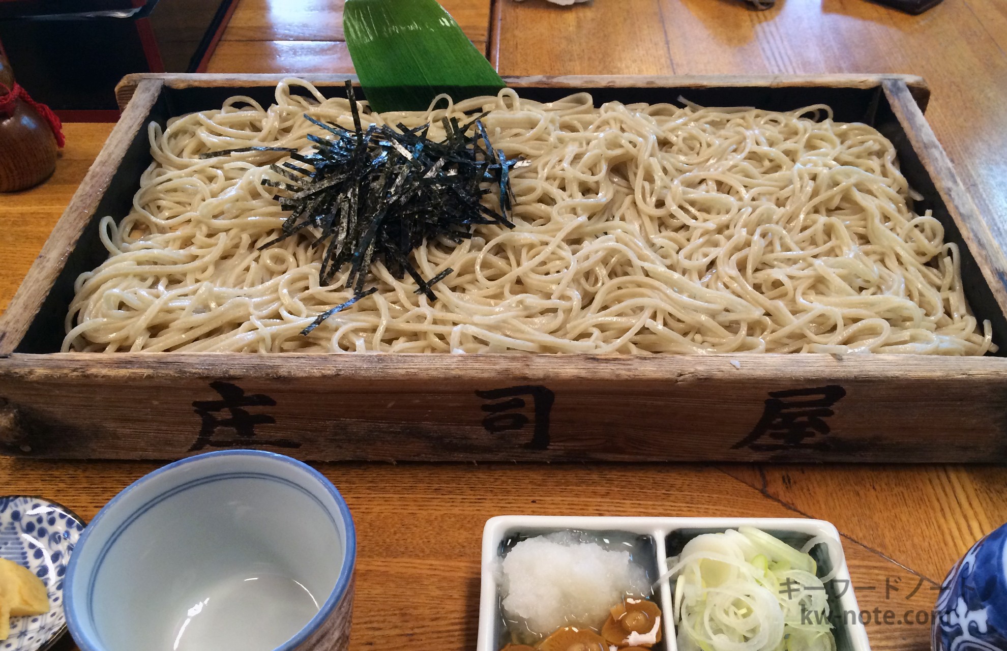 「そば処 庄司屋 本店」板そばや地元の日本酒が揃う山形一の老舗そば店