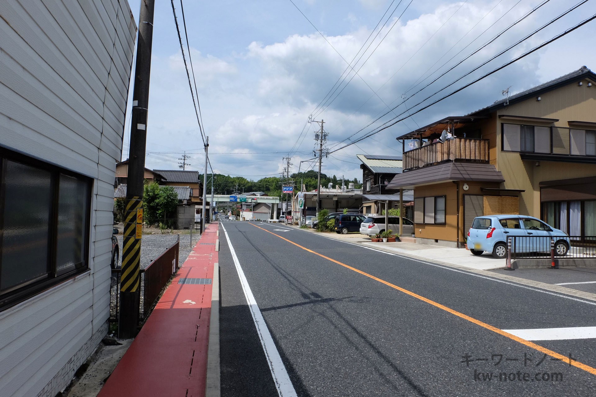 恵那インターチェンジ方面