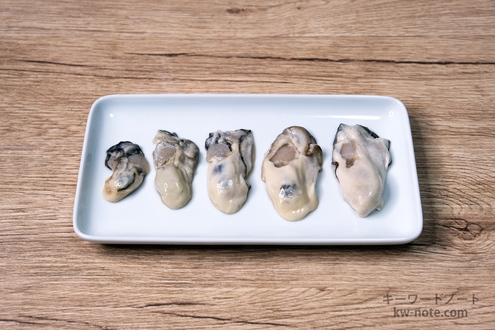 牡蠣は1個あたり何グラム?可食部(むき身)の重さ毎の栄養成分や分量の目安写真まとめ